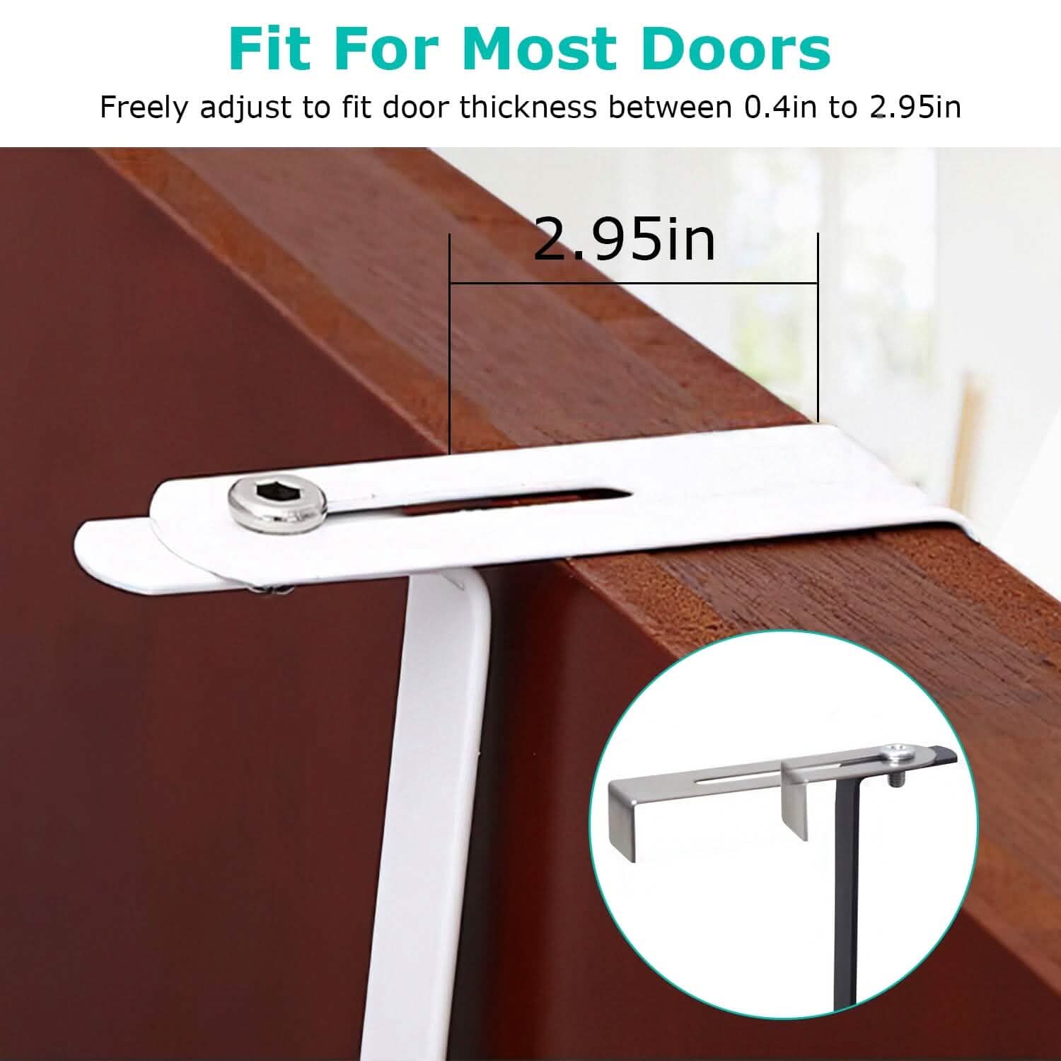 Over The Door Hooks Organizer Closet & Storage - DailySale