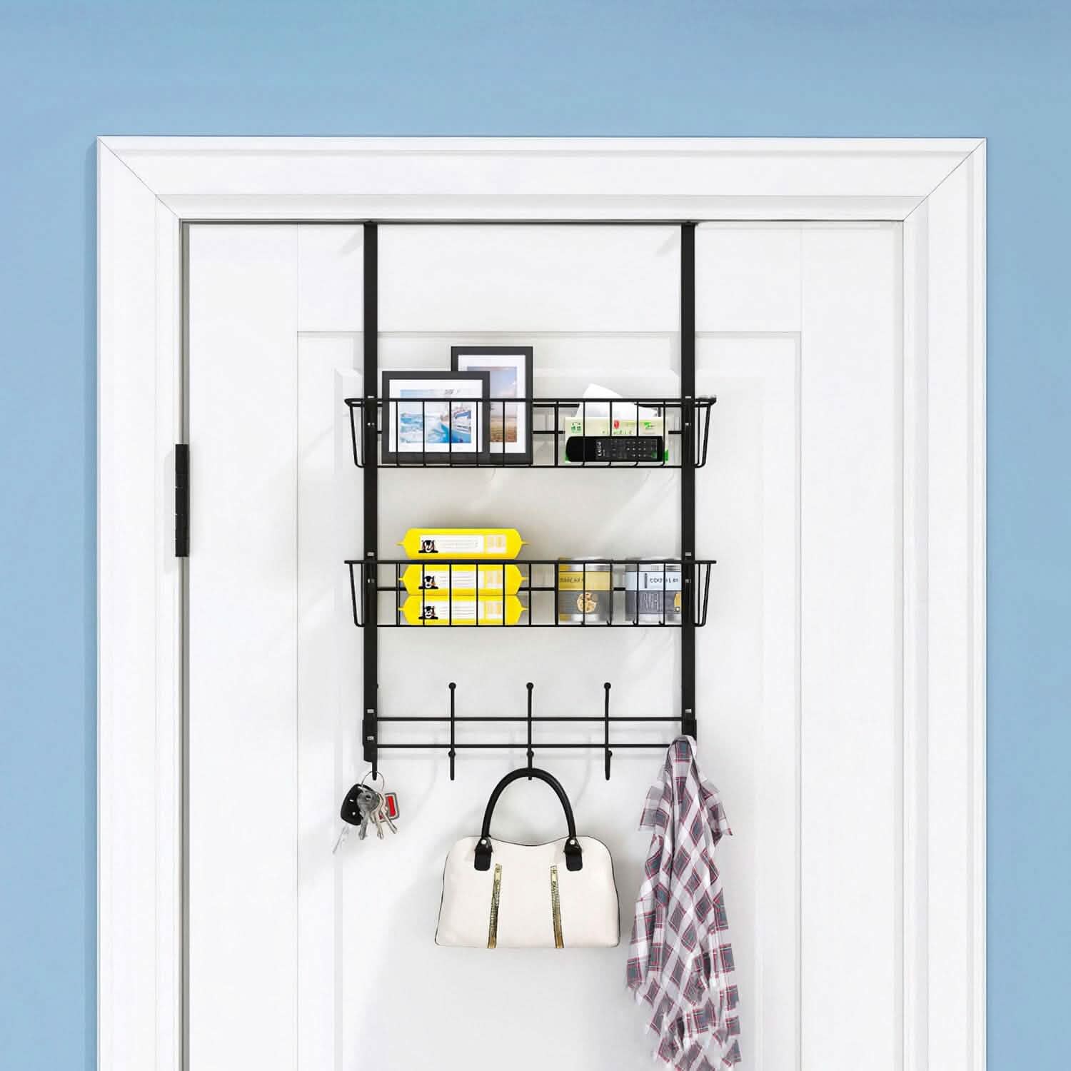 Over The Door Hooks Organizer Closet & Storage - DailySale