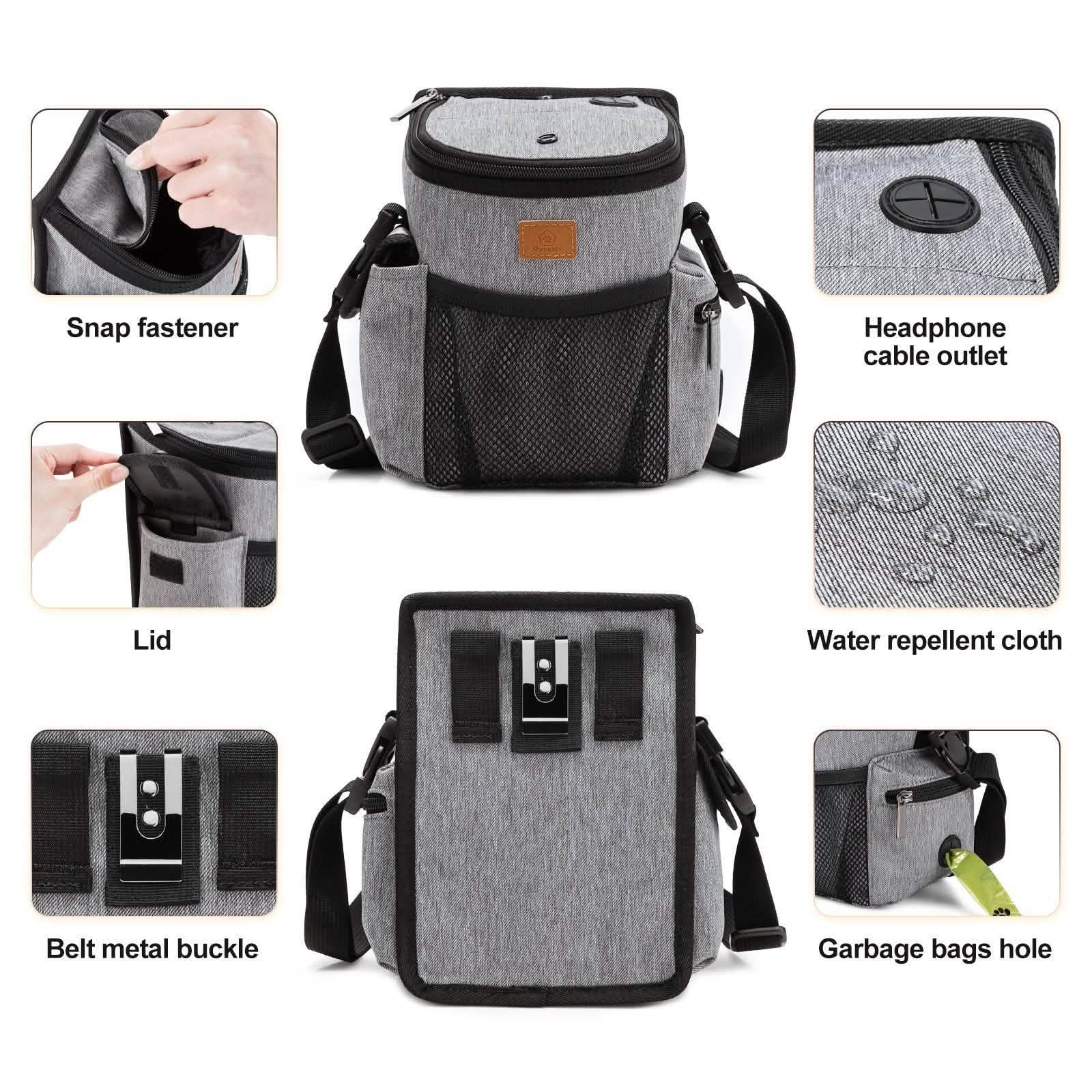 Ownpets Dog Treat Training Pouch Pockets Crossbody Bag Pet Supplies - DailySale