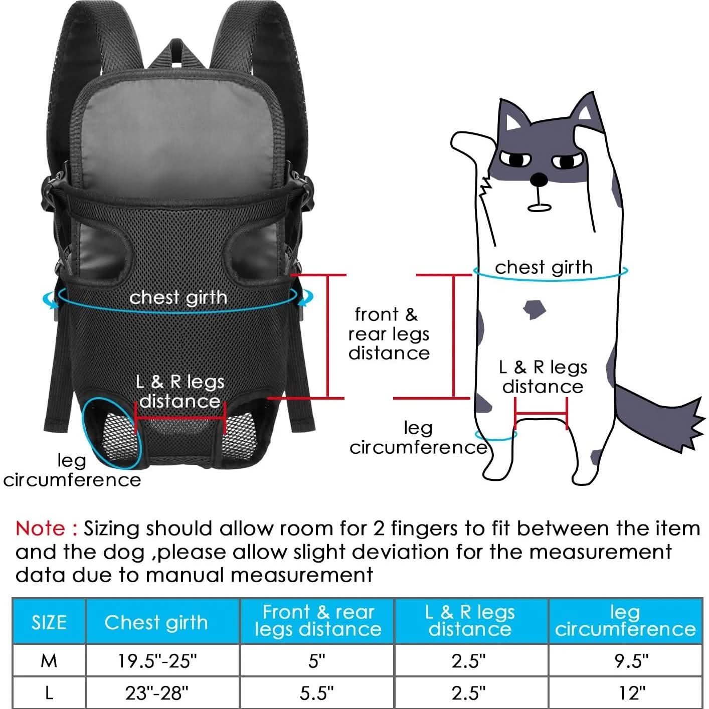 Ownpets Legs Out Front Dog Carrier Pet Supplies - DailySale