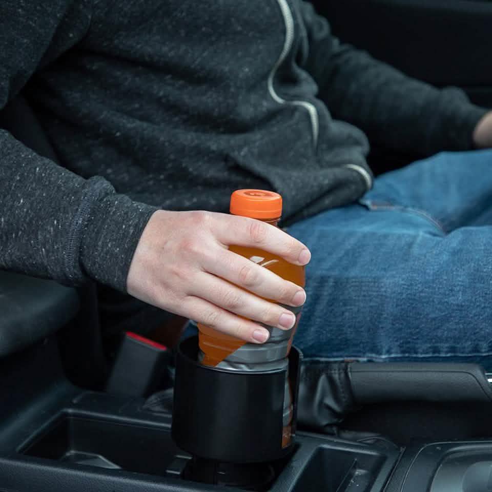 OxGord Car Cup Holder Expander Organizer with Adjustable Base Automotive - DailySale