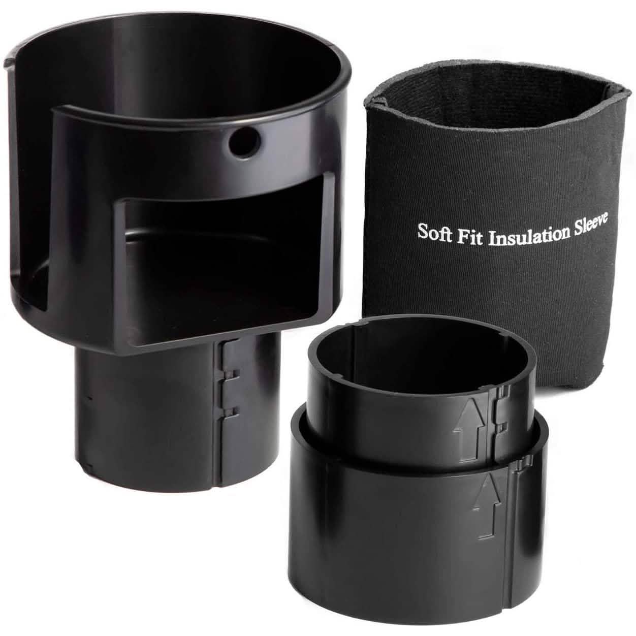 OxGord Car Cup Holder Expander Organizer with Adjustable Base Automotive - DailySale