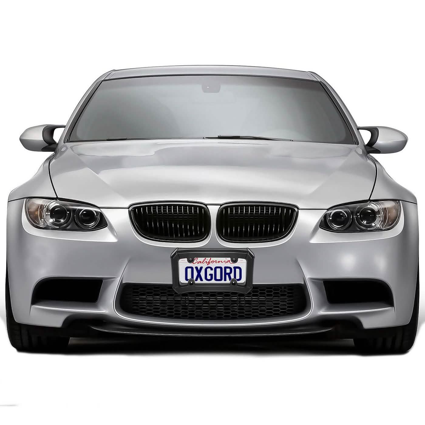 OxGord Front Car Bumper Guard Protector- Complete Durable Coverage - License Plate Frame Holder Automotive - DailySale
