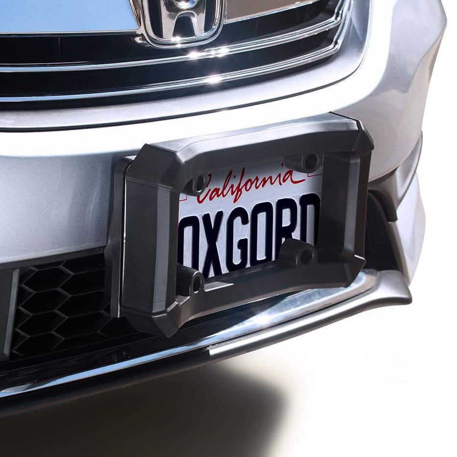 OxGord Front Car Bumper Guard Protector- Complete Durable Coverage - License Plate Frame Holder Automotive - DailySale