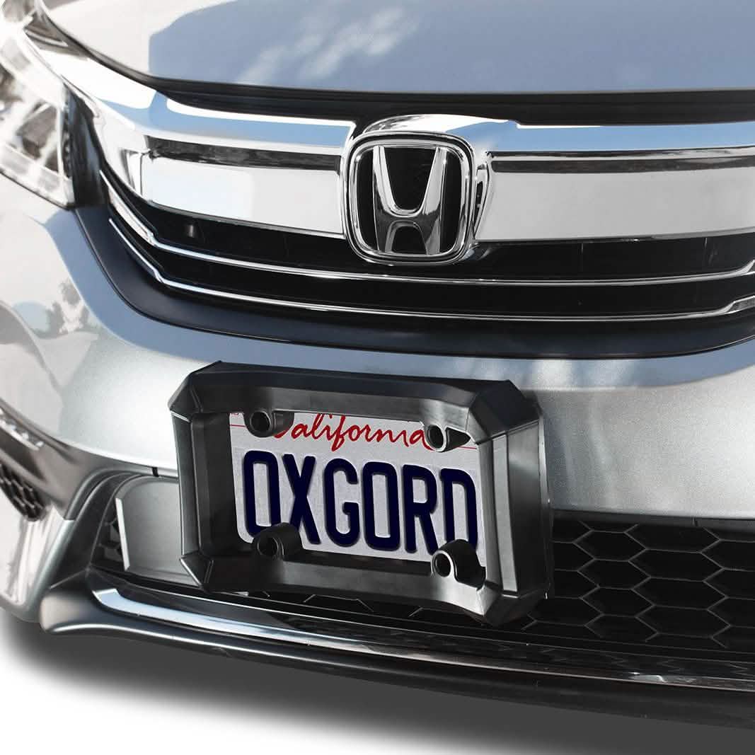 OxGord Front Car Bumper Guard Protector- Complete Durable Coverage - License Plate Frame Holder Automotive - DailySale