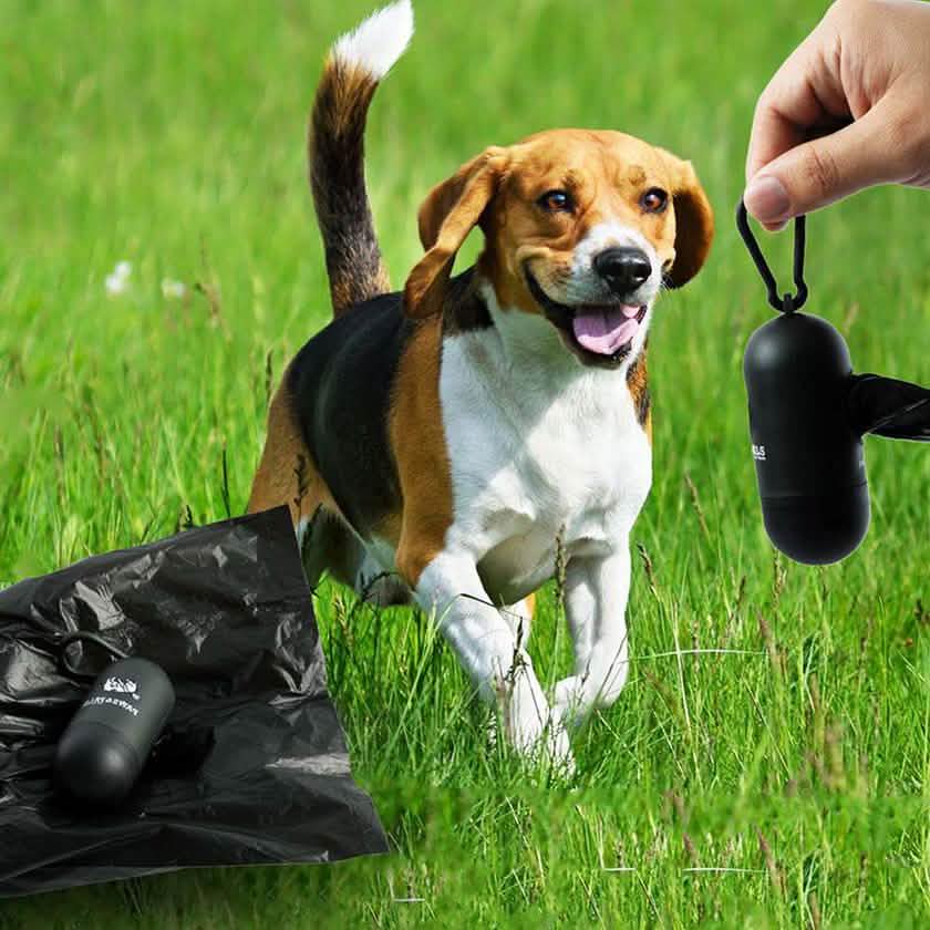 Oxo-Biodegradable Poop Bags for Dogs and Cats with Dispenser Pet Supplies - DailySale