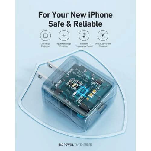 PA-R1S Swift Charger with PD & QC 3.0 USB C 20W Black Mobile Accessories - DailySale