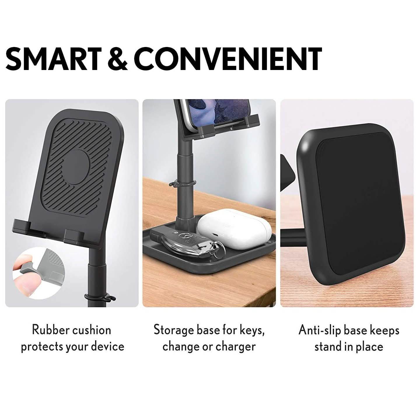 Packard Bell Desktop Adjustable Cell Phone Stand Mobile Accessories - DailySale