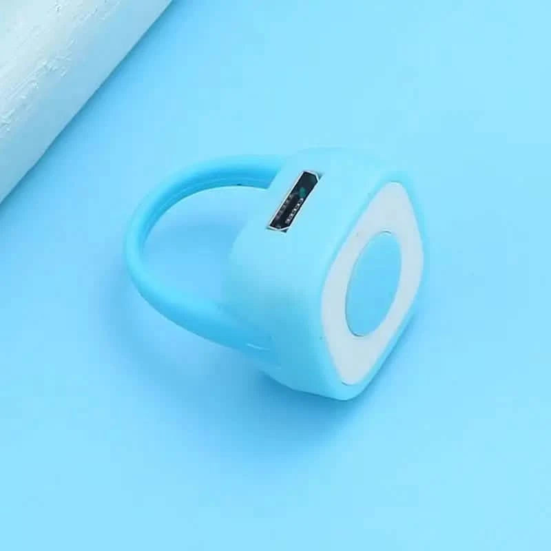 Page Turner Remote Camera Shutter Selfie Fingertip Video Controller Mobile Accessories Blue - DailySale