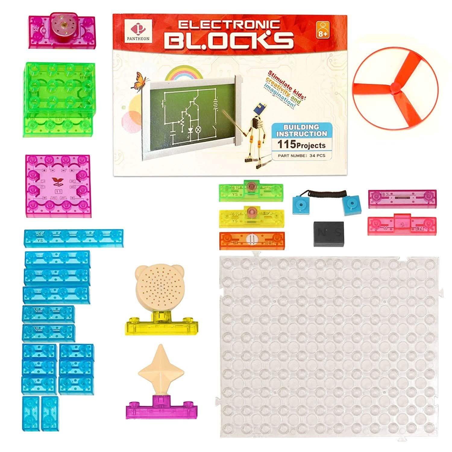 Pantheon Circuit Kit with Lighted Bricks Toys & Games - DailySale