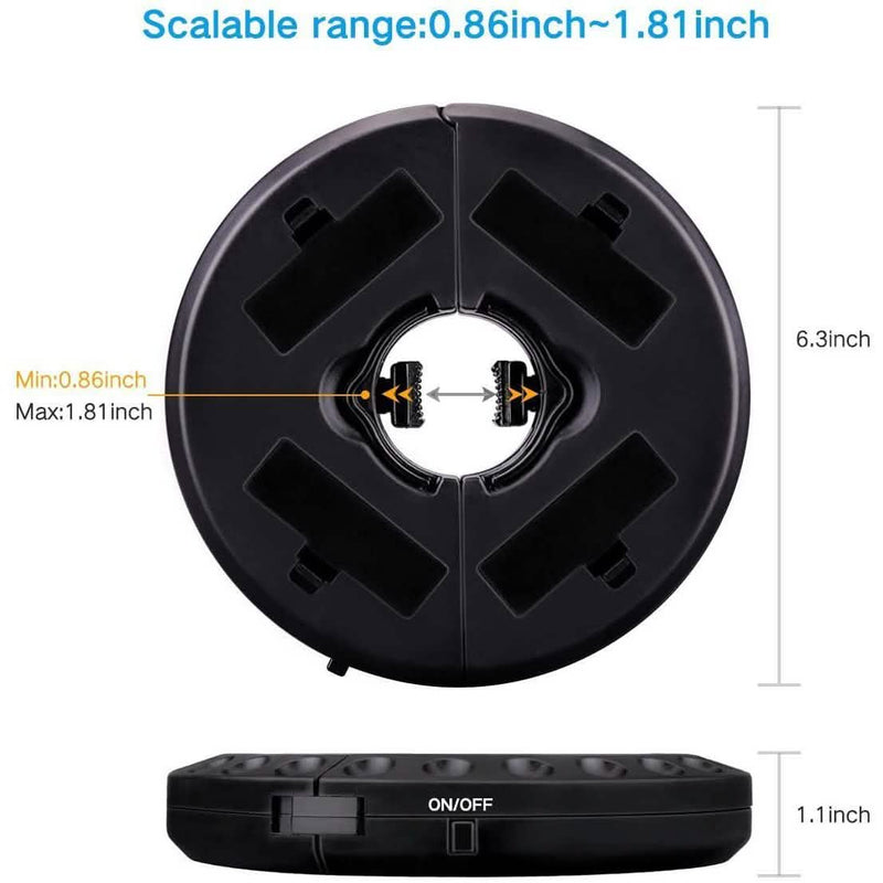 Patio Umbrella Light 3 Brightness Modes Cordless 28 LED Lights Outdoor Lighting - DailySale