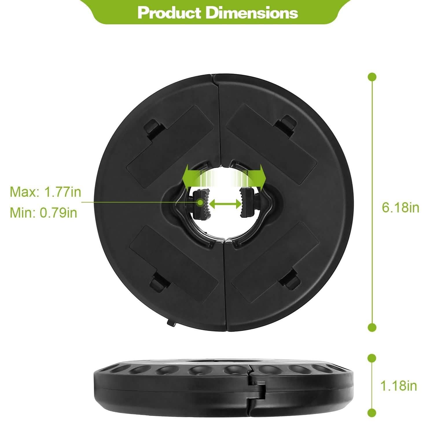 Patio Umbrella Lights LEDS Cordless Outdoor Lighting - DailySale