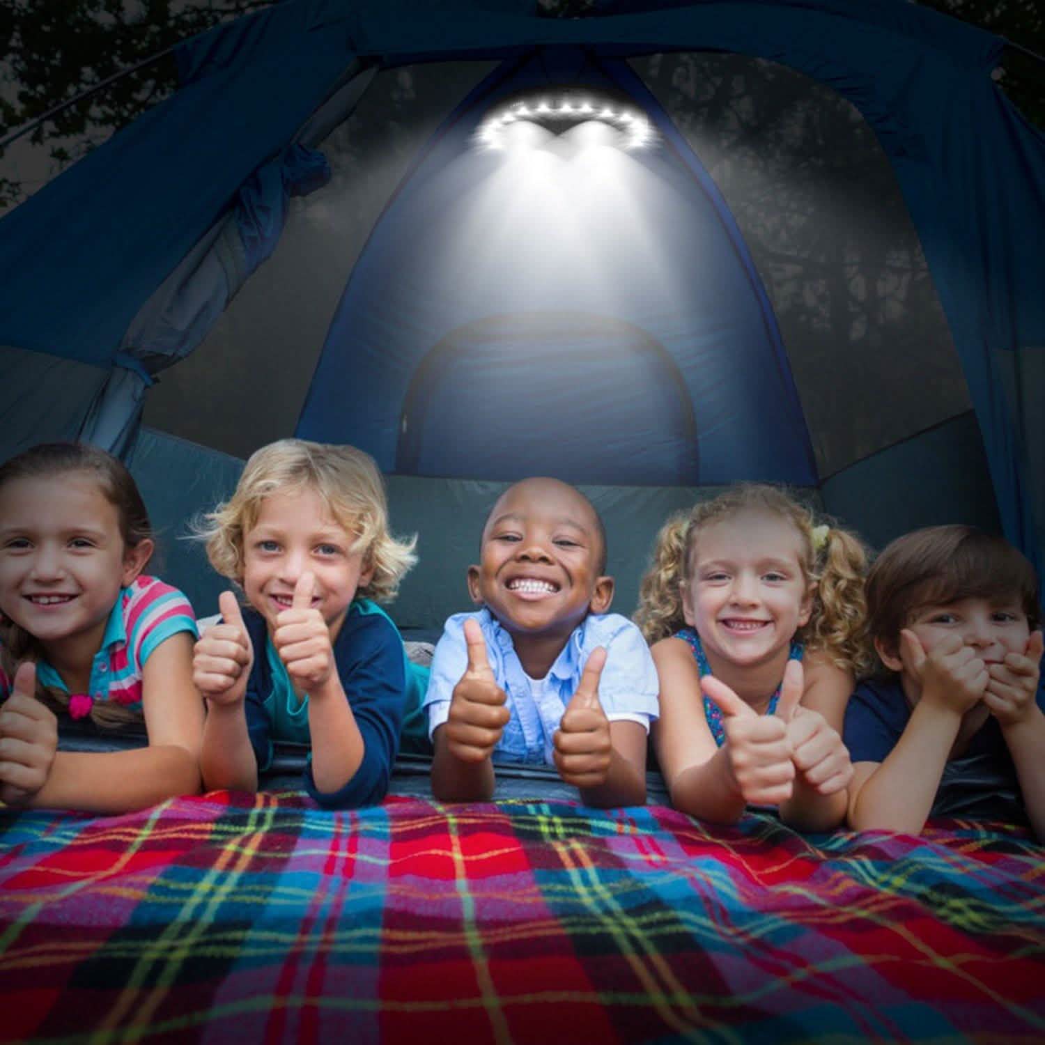 Patio Umbrella Lights LEDS Cordless Outdoor Lighting - DailySale