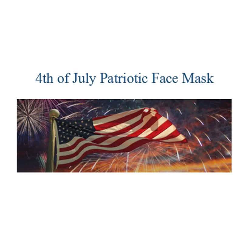 Patriotic Face Mask Wellness & Fitness - DailySale