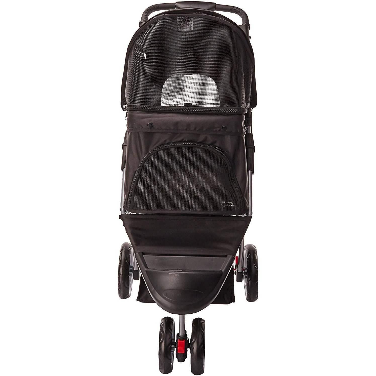 Paws & Pals Dog and Cat Folding Stroller Pet Supplies - DailySale