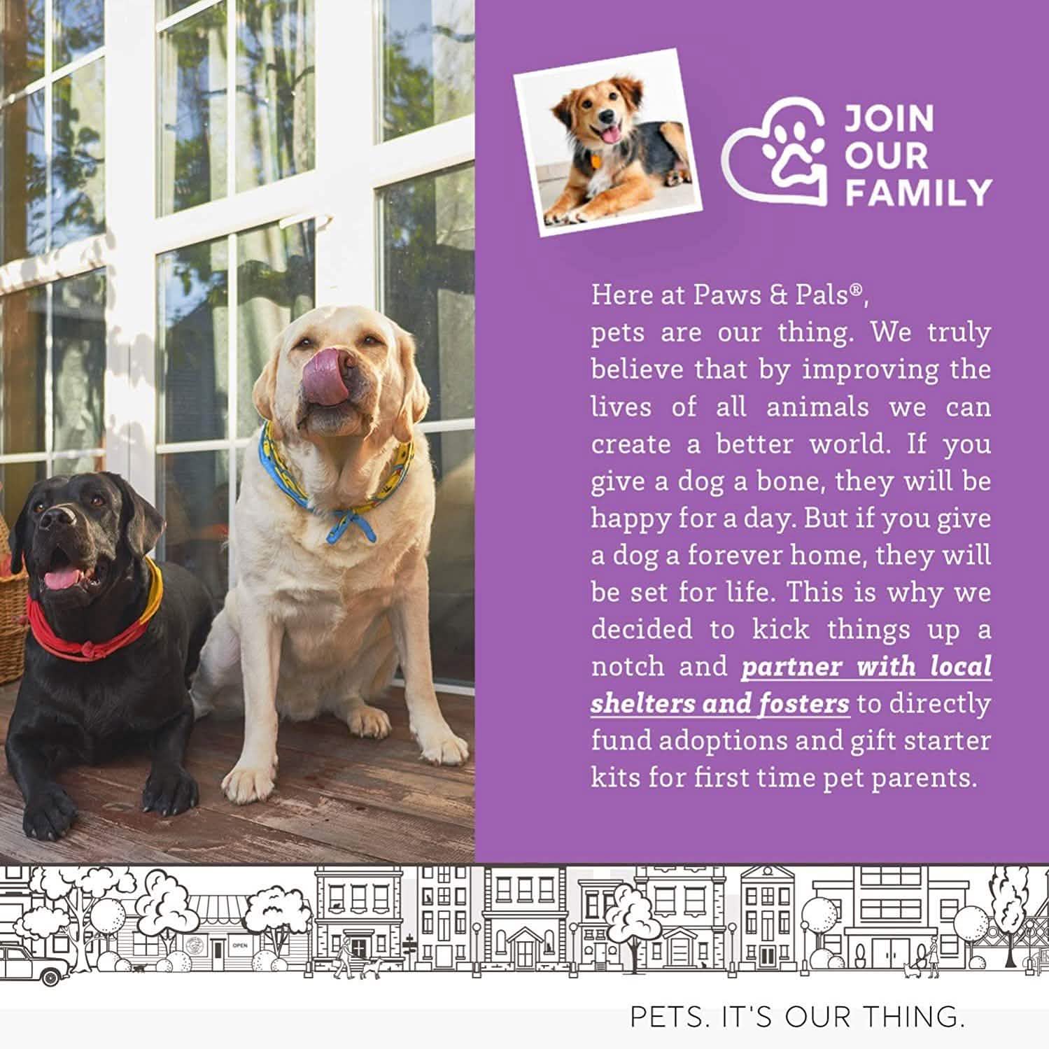 Paws & Pals Dog Calming Treats - Pet Anti Anxiety Supplement Pet Supplies - DailySale