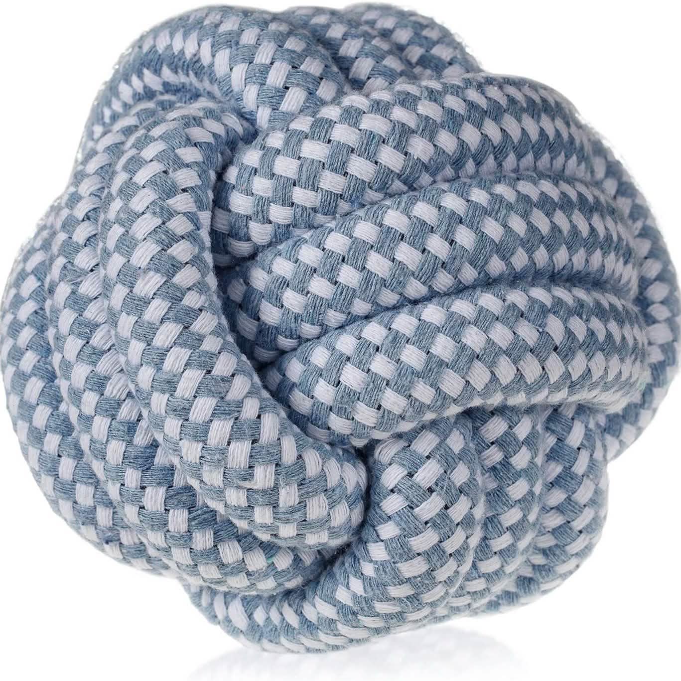 Paws & Pals Dog Chew Toys, Indestructible Cotton Braided Rope Toy Pet Supplies - DailySale