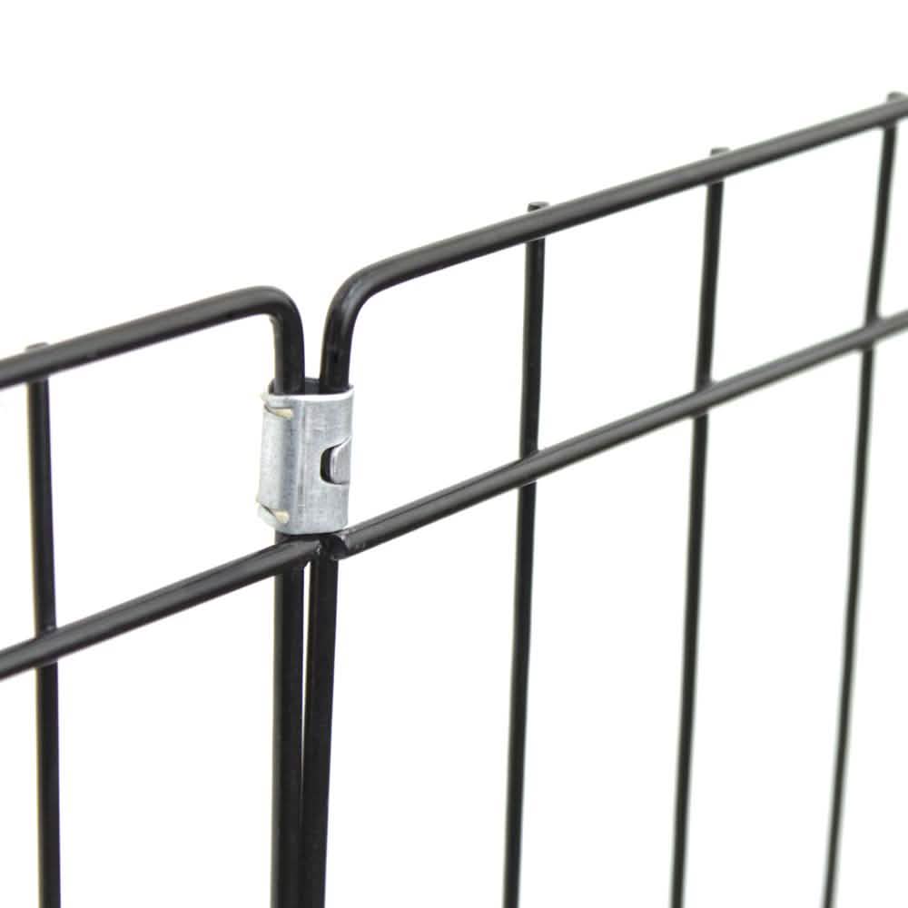 Paws & Pals Large Hammigrid Wire Folding 8-Panel Pop-Up Kennel Pet Supplies - DailySale