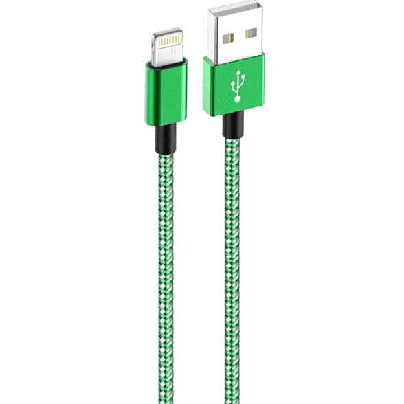 PBG 4 Port LED Car Charger and 6Ft. Lightning Cable Combo Automotive - DailySale