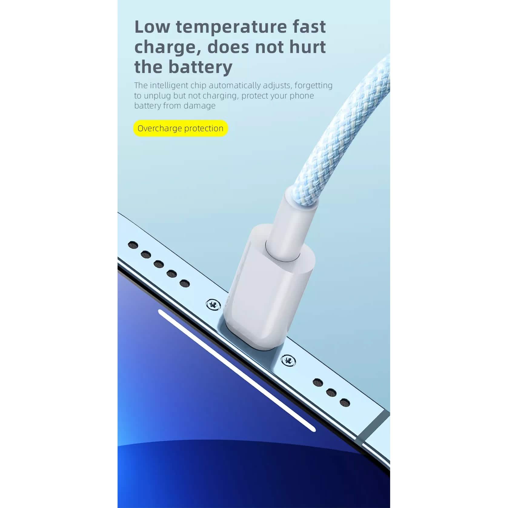 PBG Macaron USB-C TO C Cable's 3 (PD Type C to 8 Pin) Mobile Accessories - DailySale