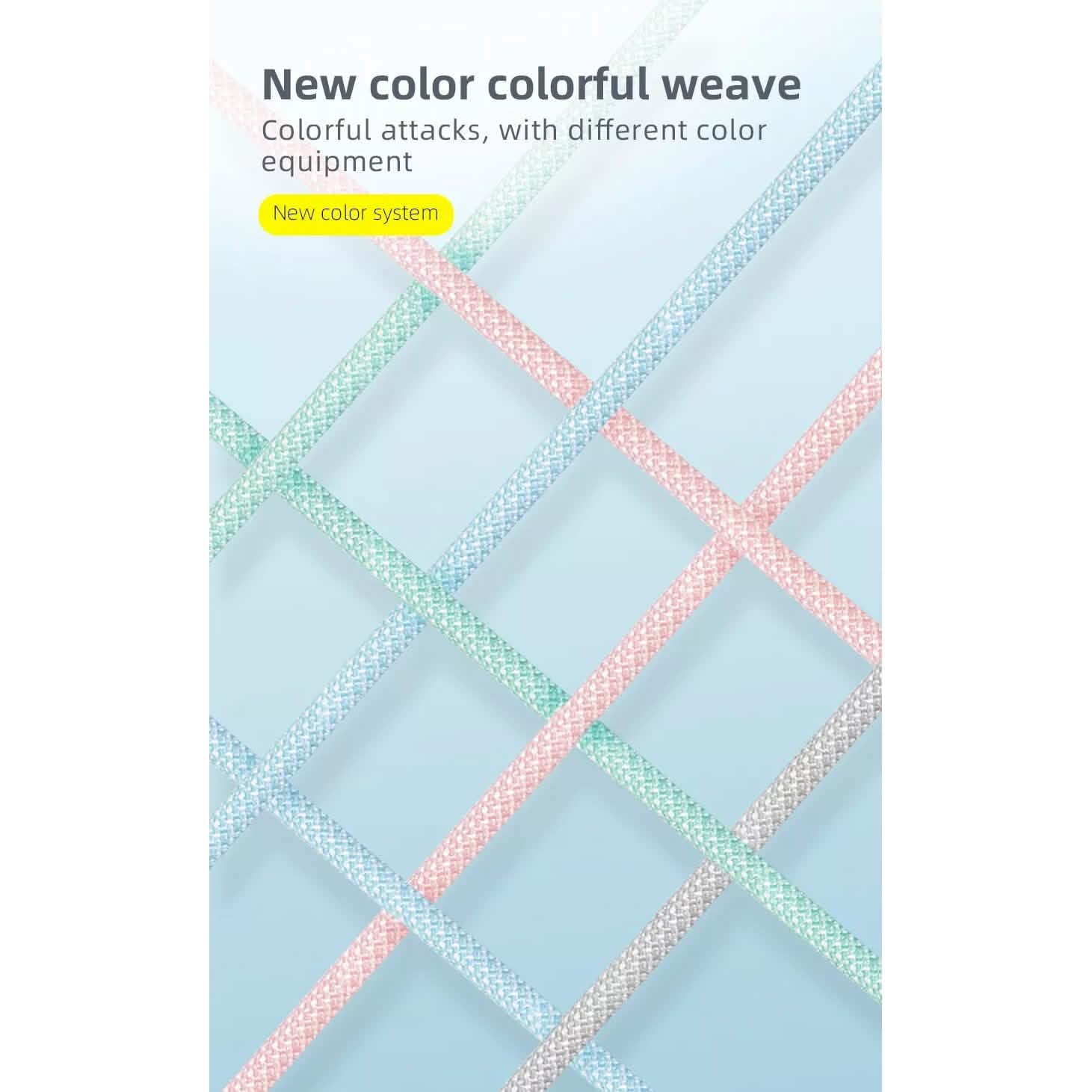 PBG Macaron USB-C TO C Cable's 3 (PD Type C to 8 Pin) Mobile Accessories - DailySale