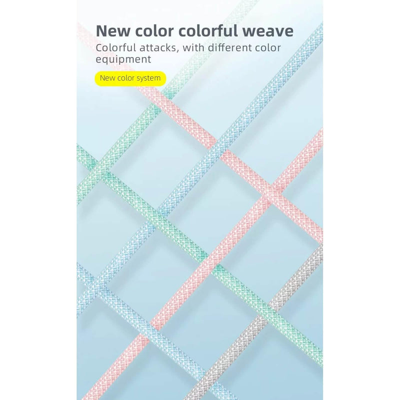 PBG Macaron USB-C TO C Cable's 3 (PD Type C to 8 Pin) Mobile Accessories - DailySale