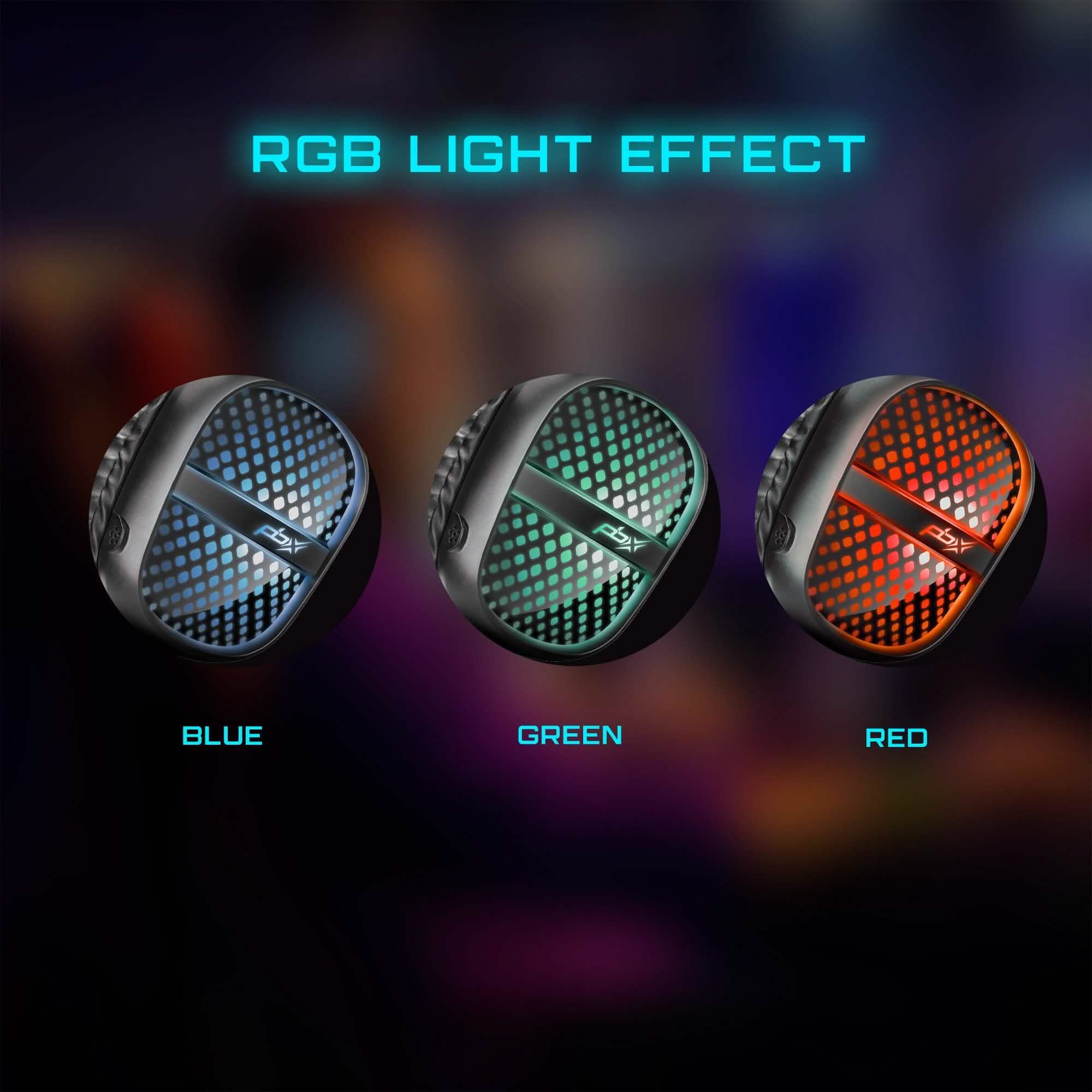 PBX Pulse 7 Elite Comfort Gaming Headset | Over-Ear LED Headphones with Mic Headphones & Audio - DailySale