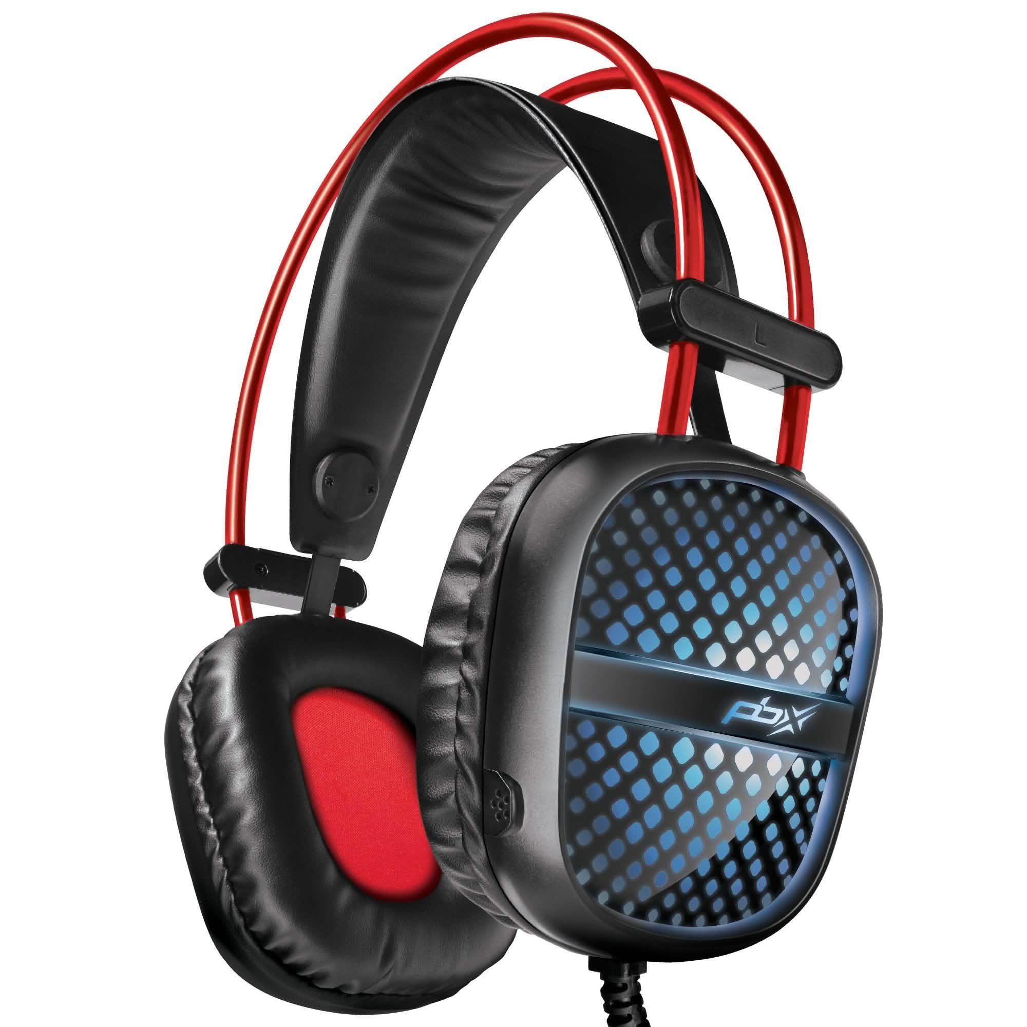 PBX Pulse 7 Elite Comfort Gaming Headset | Over-Ear LED Headphones with Mic Headphones & Audio - DailySale