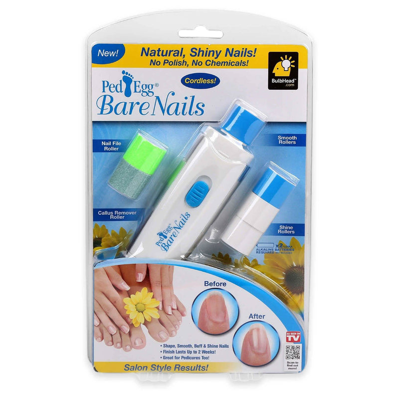 PedEgg Bare Nails Nail Polisher Beauty & Personal Care - DailySale