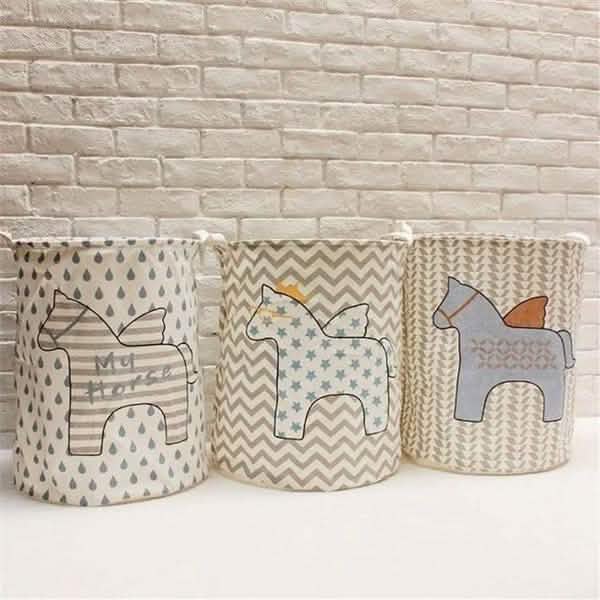 Pegasus Dirty Bucket Folding Toy Storage Box Closet & Storage - DailySale