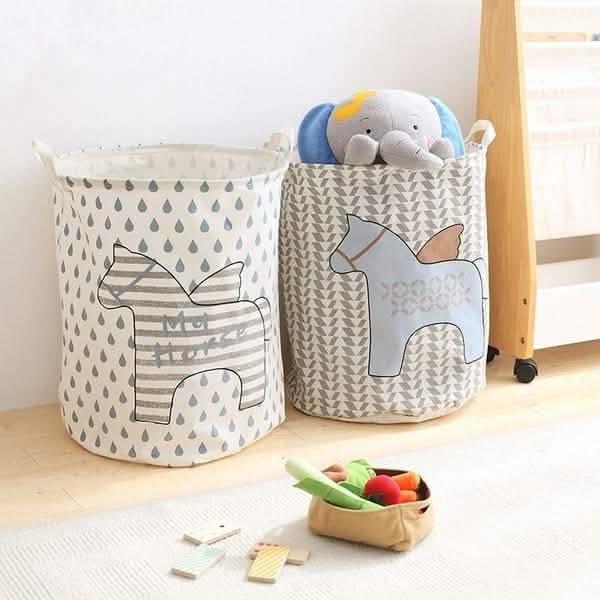 Pegasus Dirty Bucket Folding Toy Storage Box Closet & Storage - DailySale