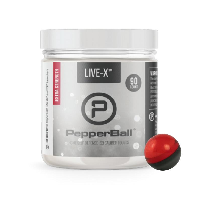Pepperball for LifeLite and TCP Containing PAVA Tactical 90 Count Live-X - DailySale