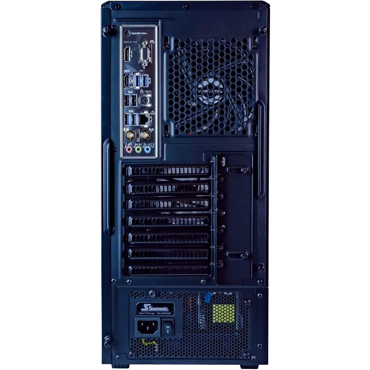 Periphio Centaur Prebuilt RGB Gaming Computer 16GB DDR4 RAM 500GB NVMe M.2 SSD + 1TB HDD Desktops - DailySale