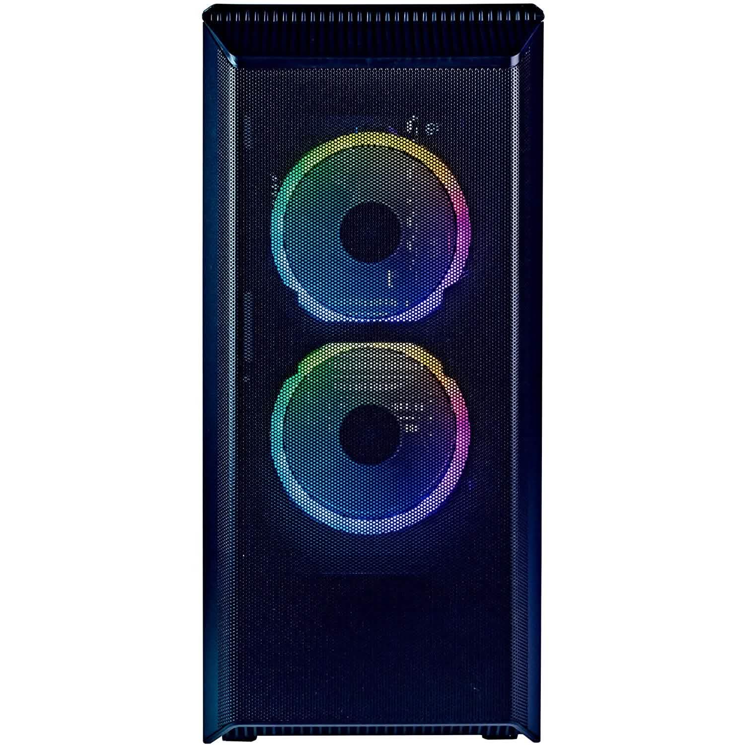 Periphio Centaur Prebuilt RGB Gaming Computer 16GB DDR4 RAM 500GB NVMe M.2 SSD + 1TB HDD Desktops - DailySale
