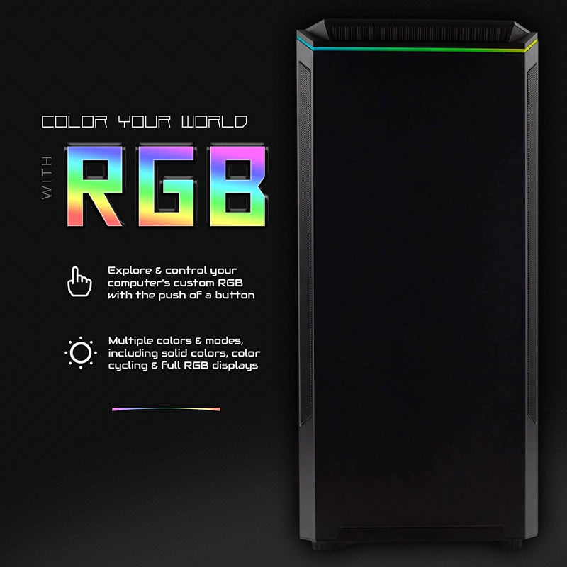 Periphio Reaper Gaming PC Computer 16GB RAM 500GB SSD Desktops - DailySale