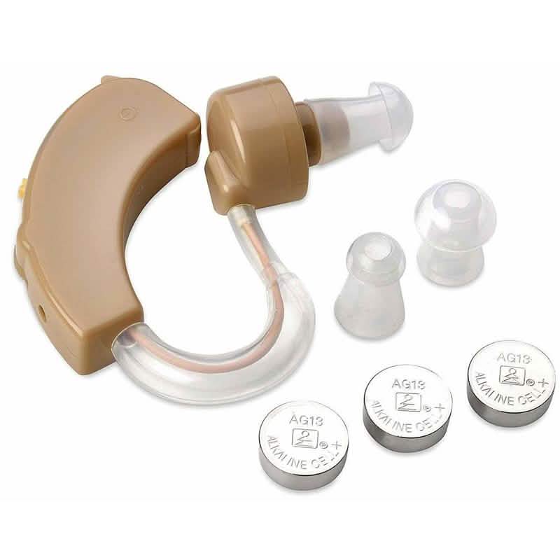 Personal Sound Amplifier Hearing Aid with Protective Case Wellness & Fitness - DailySale