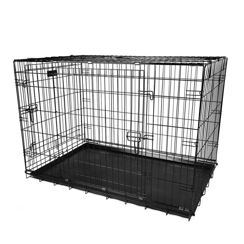 Pet Crates Folding Metal - Assorted Sizes Pet Supplies - DailySale