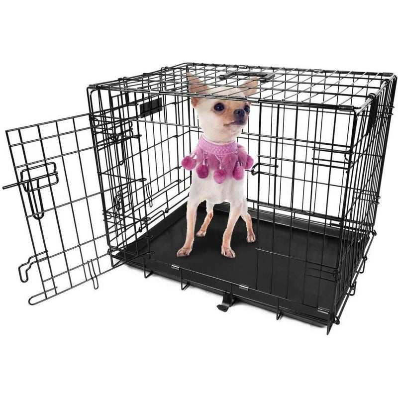 Pet Crates Folding Metal - Assorted Sizes Pet Supplies - DailySale