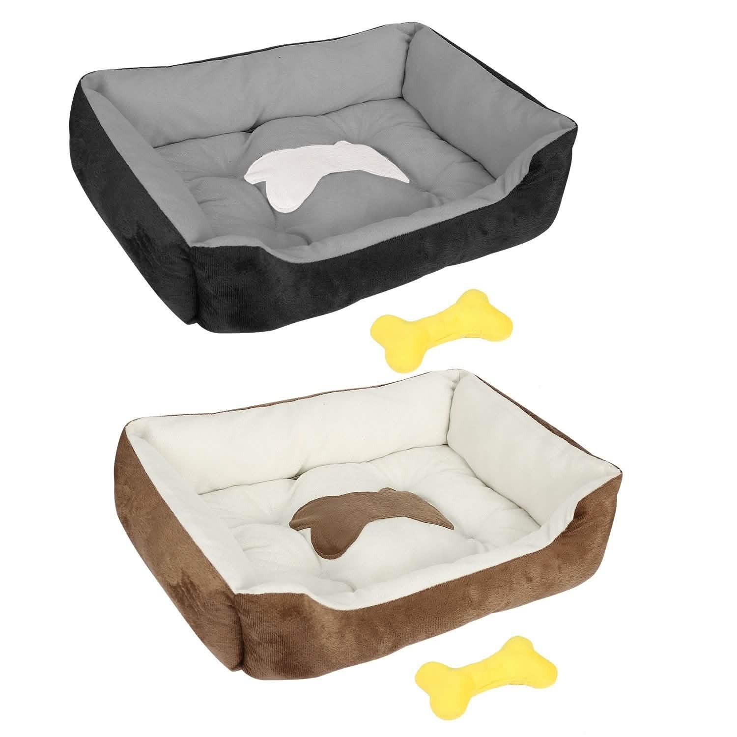 Pet Dog Bed Soft Warm Fleece Pet Supplies - DailySale