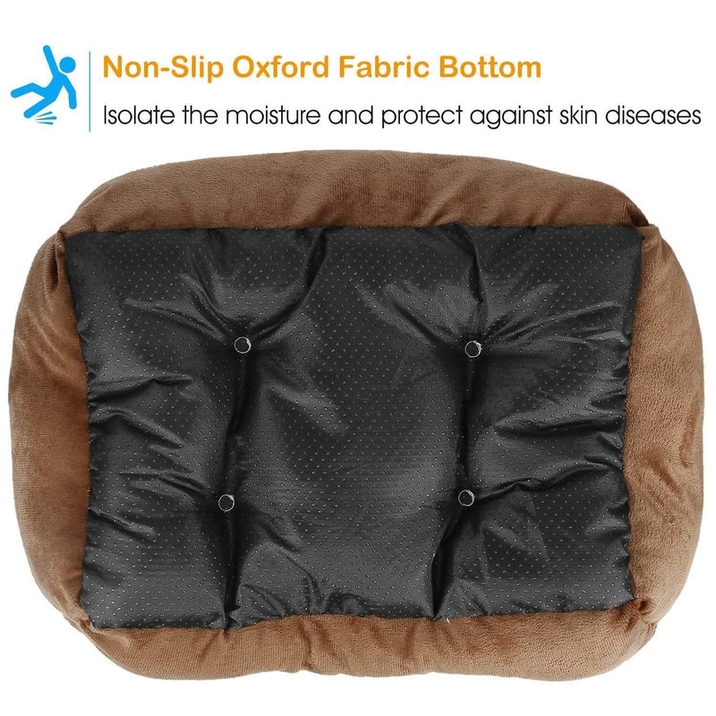 Pet Dog Bed Soft Warm Fleece Pet Supplies - DailySale