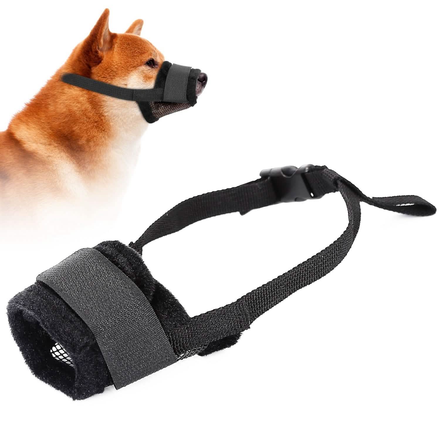 Pet Dog Muzzle Mask Adjustable Dog Mouth Cover Pet Supplies - DailySale