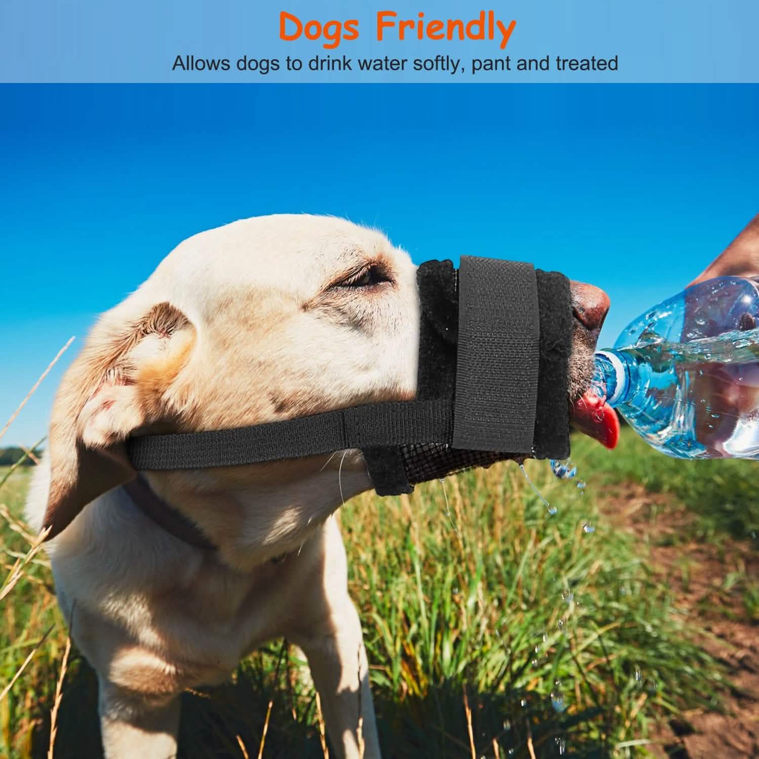 Pet Dog Muzzle Mask Adjustable Dog Mouth Cover Pet Supplies - DailySale