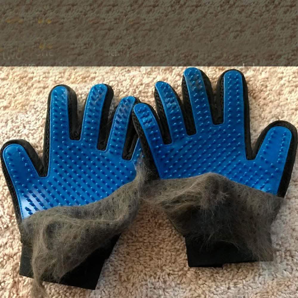 Pet Grooming Gloves Pet Supplies - DailySale