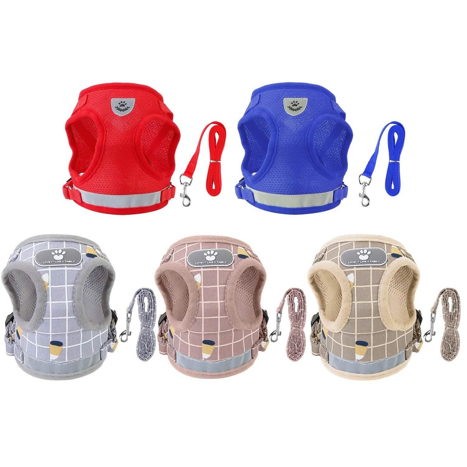 Pet Mesh Harness Dog Leash Puppy Vest Pet Supplies - DailySale