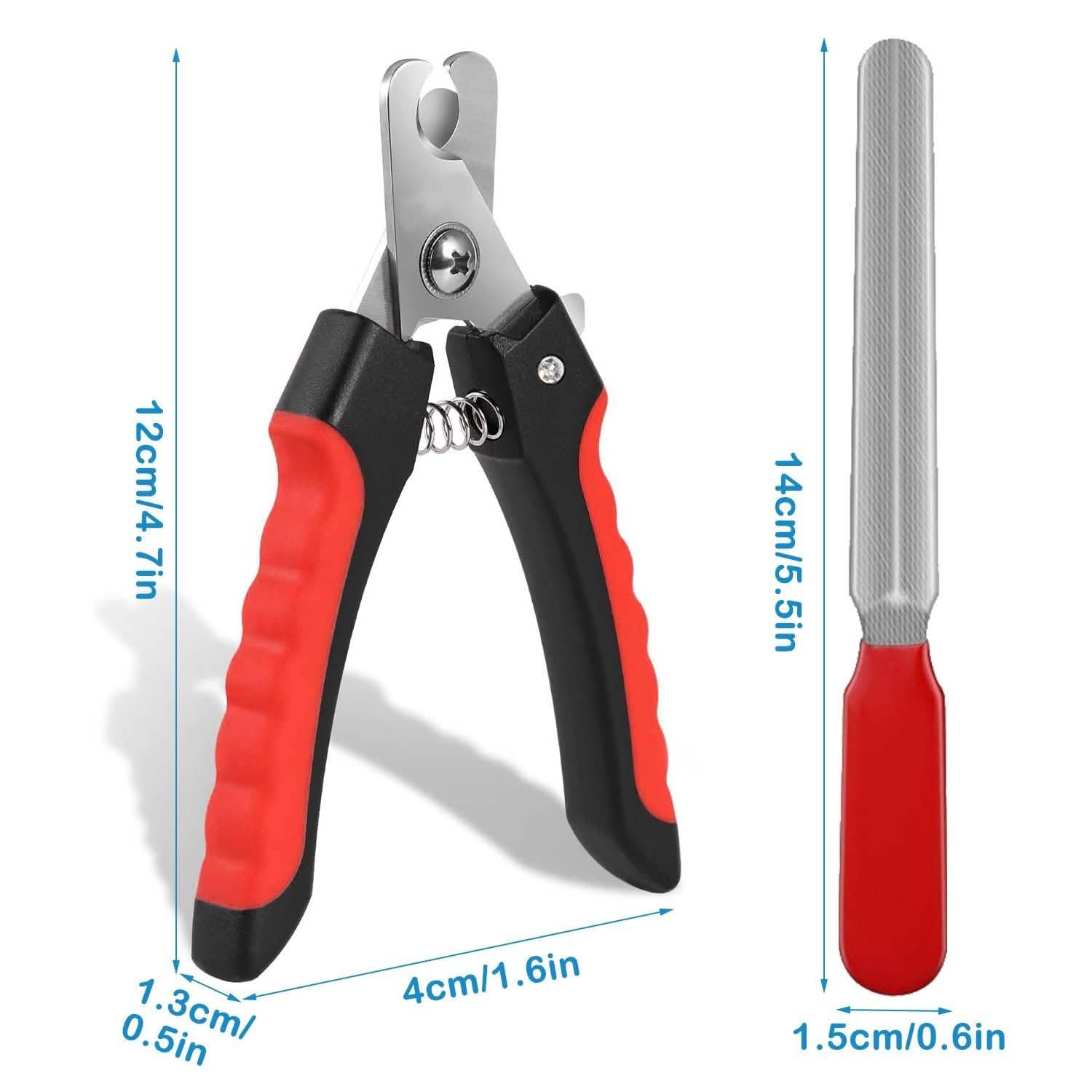 Pet Nail Trimmer with Safety Guard to Avoid Over-Cutting Nails Pet Supplies - DailySale