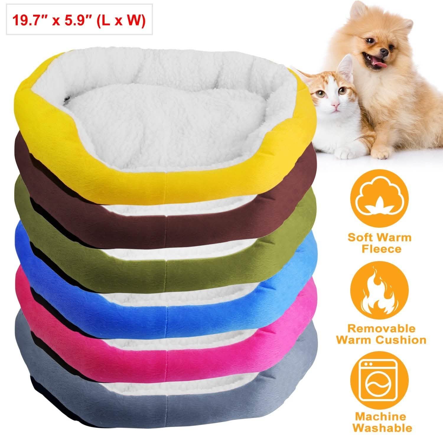 Pet Puppy Cat Soft Warm Fleece Bed Pet Supplies - DailySale