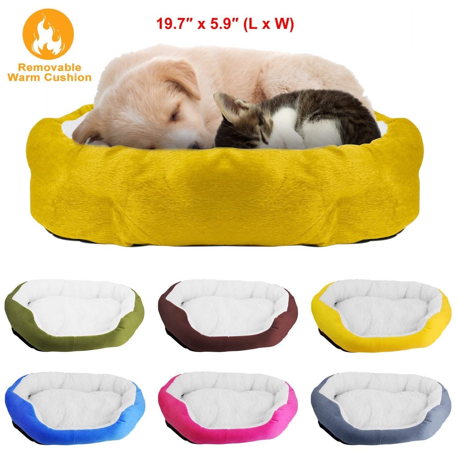 Pet Puppy Cat Soft Warm Fleece Bed Pet Supplies - DailySale