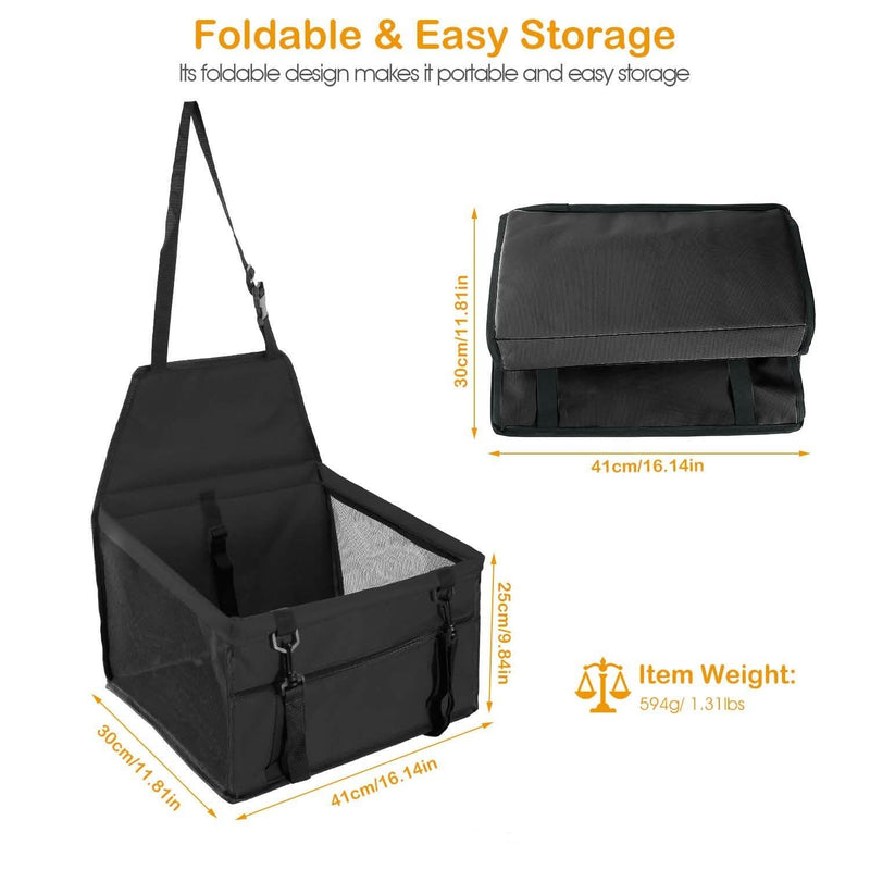 Pet Travel Carrier with Clip-On Safety Leash Zipper Storage Pocket for Pets up to 20lbs Pet Supplies - DailySale