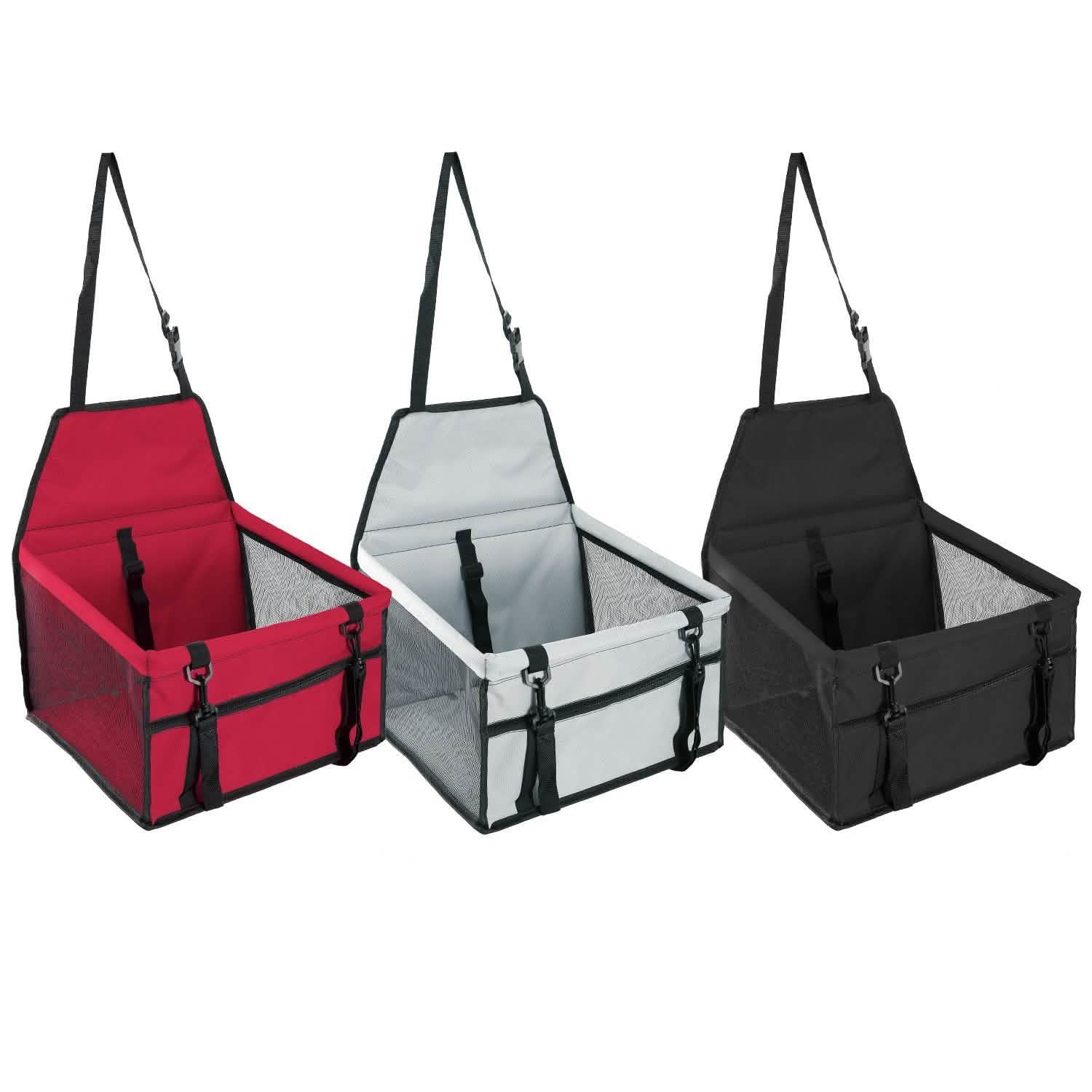 Pet Travel Carrier with Clip-On Safety Leash Zipper Storage Pocket for Pets up to 20lbs Pet Supplies - DailySale