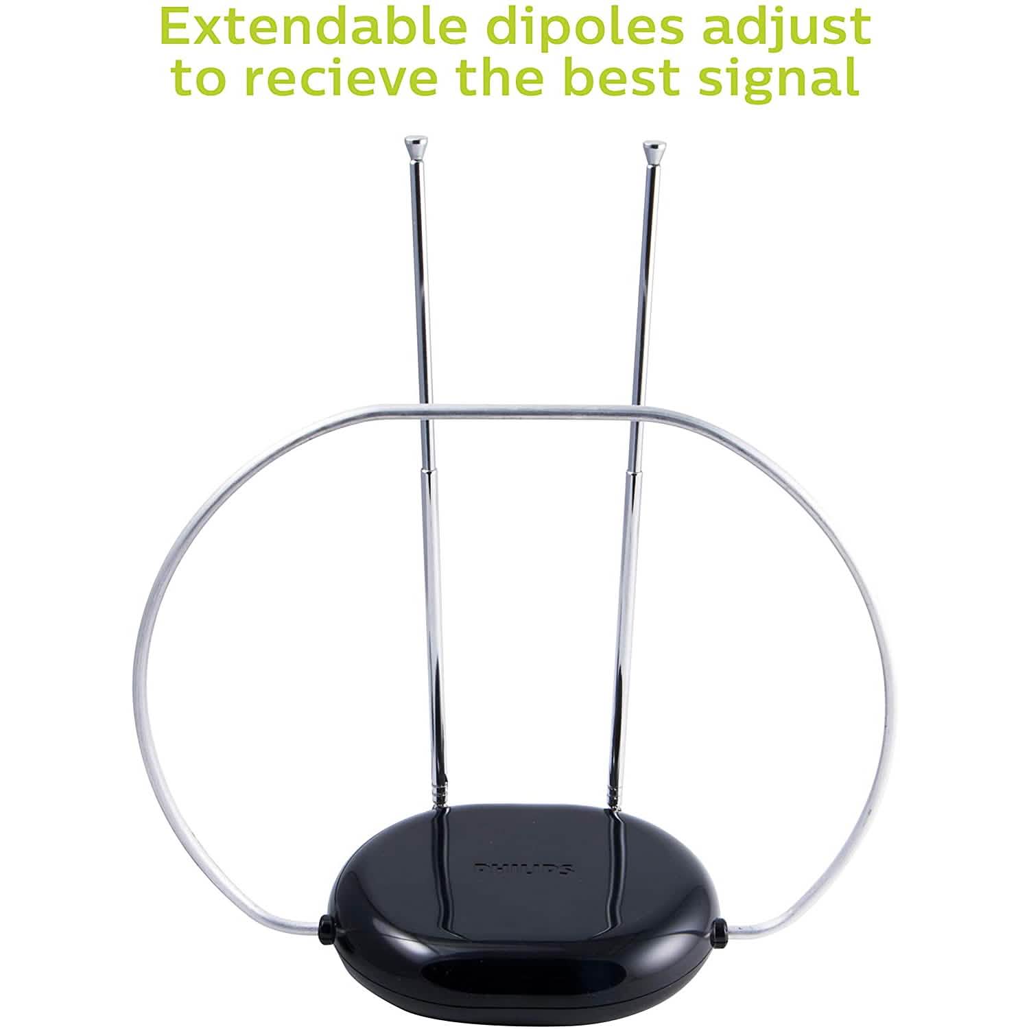 Philips Rabbit Ears Indoor TV Antenna TV & Video - DailySale